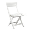 GROSFILLEX Chaise de jardin pliante - Résine - Blanc - MIAMI