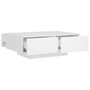 Voir la diapositive 5 : VIDAXL Table basse Blanc 90x60x31 cm Agglomere