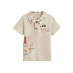 Petit Béguin Polo enfant Costa. Coloris disponibles : Beige