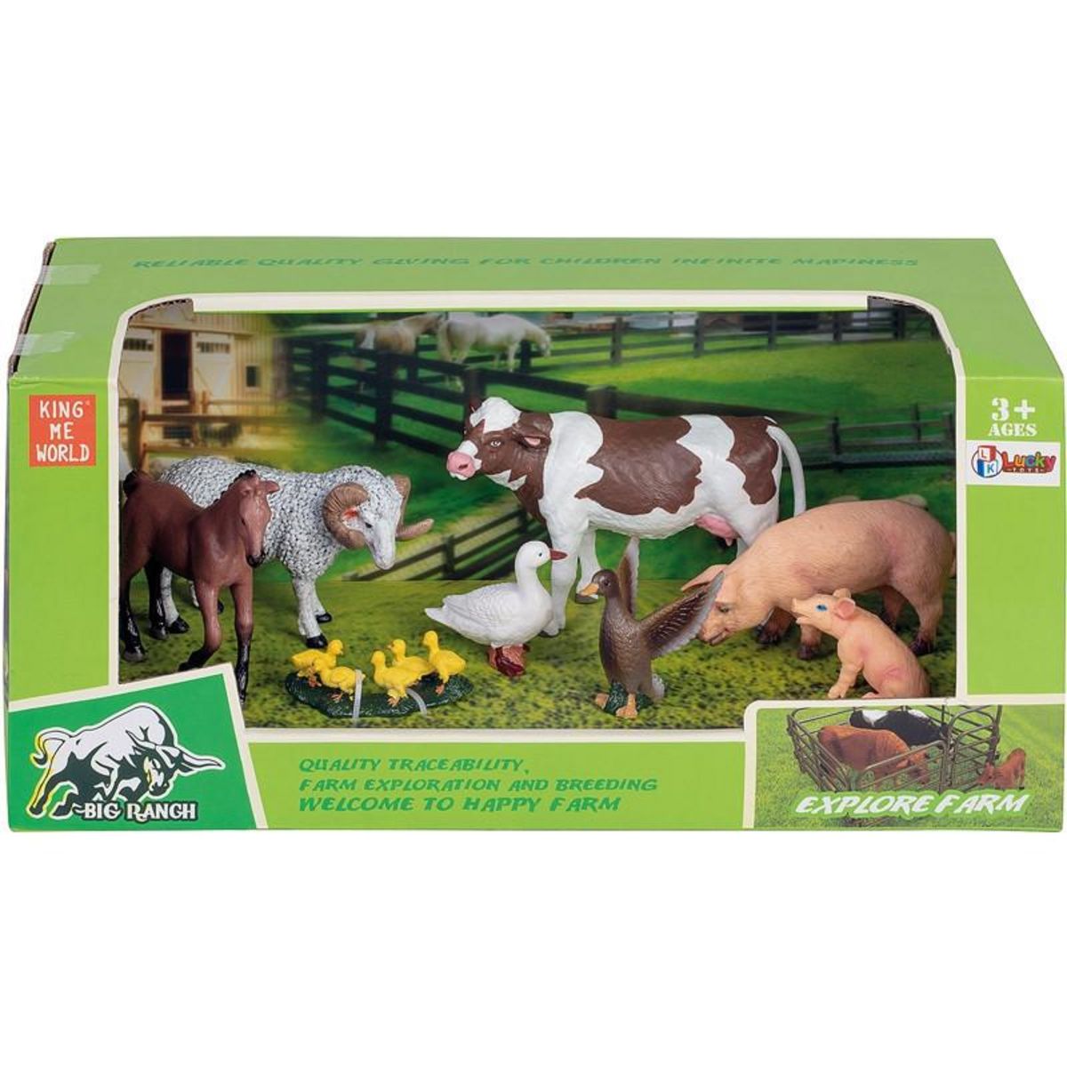 7 ANIMAUX FERME ASSORTIMENT ABC 920024 9982