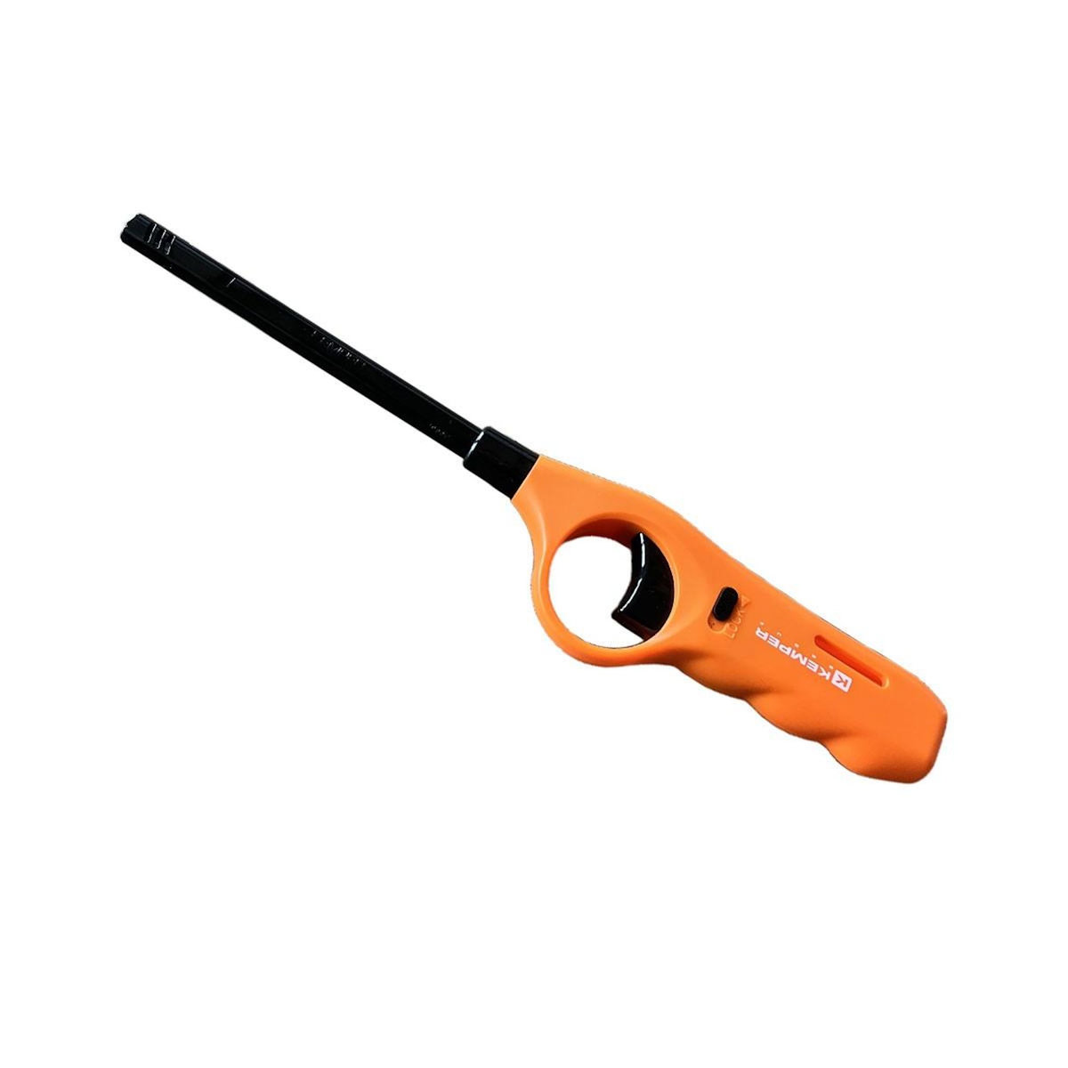 Kemper Desherbeur thermique + Chariot à roues pour bouteille gaz + Allume gaz + Détendeur Gaz Bruleur 60mm Tuyau 5m Désherbage KEMPER