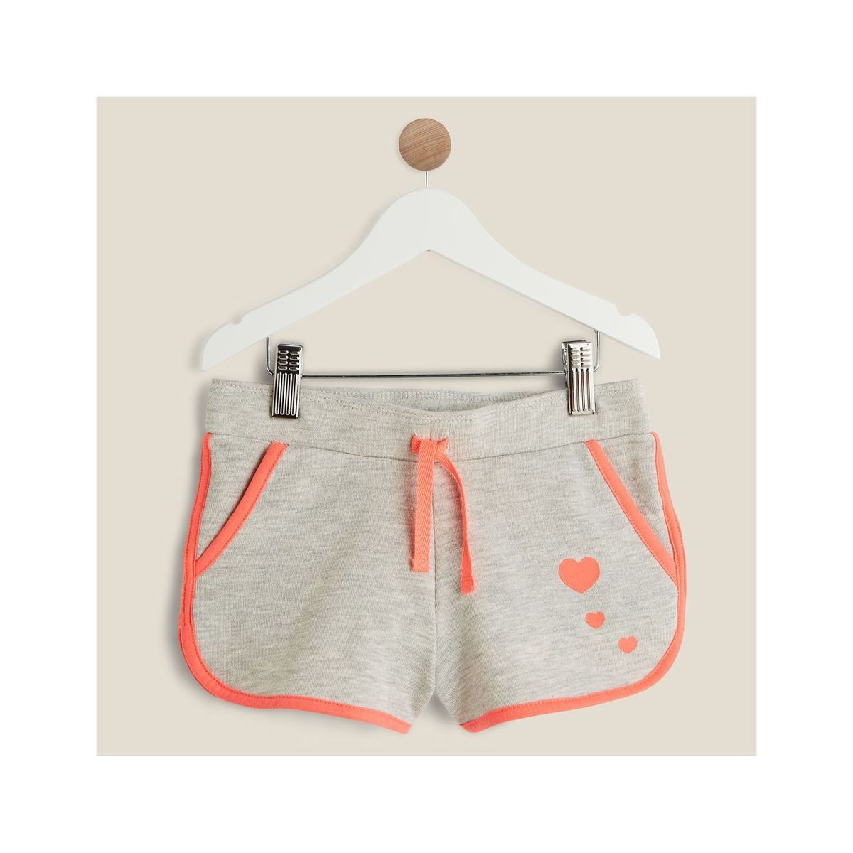 IN EXTENSO Short molleton de sport fille