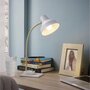 Paris Prix Lampe à Poser Design  Arley  40cm Blanc