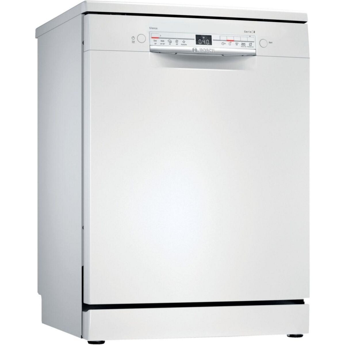 BOSCH Lave vaisselle 60 cm SMS2ITW45E Série 2 Speed Perfect