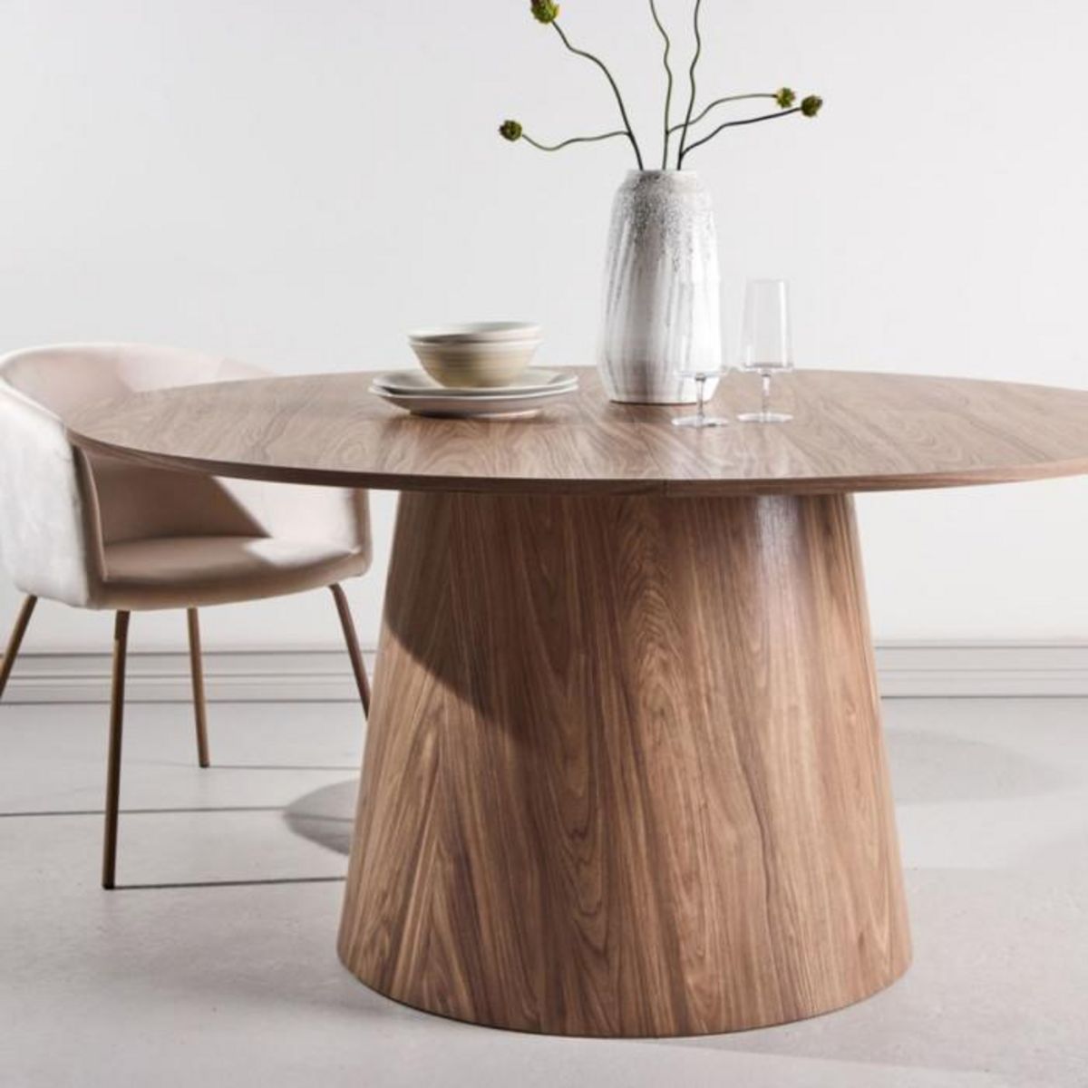 Paris Prix Table à Manger Ronde  Lanzo  150cm Naturel