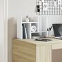 Voir la diapositive 3 : VIDAXL Organisateur de bureau blanc 34,5x15,5x35,5cm bois d ingénierie