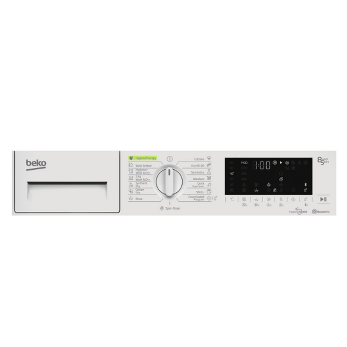Beko Lave-linge séchant intégrable 8/4kg 1400 tours/min - HITV8736B0HT