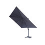 Voir la diapositive 5 : CONCEPT USINE Bundle parasol 3x4m déporté rotatif gris + housse CESARE