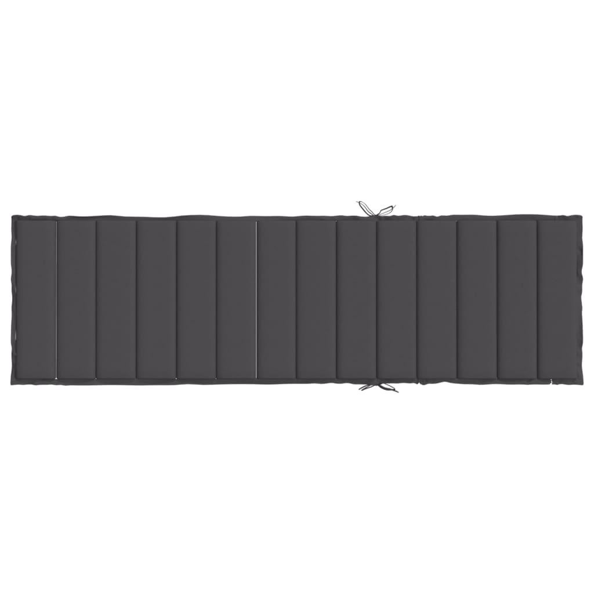 Voir la diapositive 5 : VIDAXL Coussin de chaise longue anthracite melange 200x60x4 cm tissu