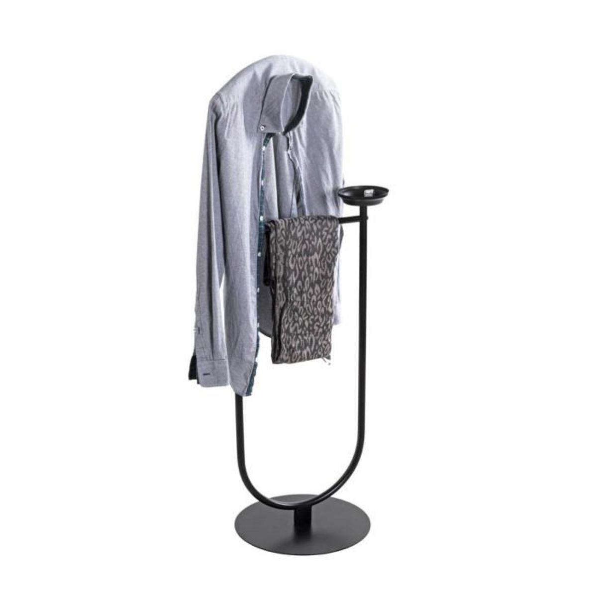 Paris Prix Valet de Chambre Design  Malia  116cm Noir