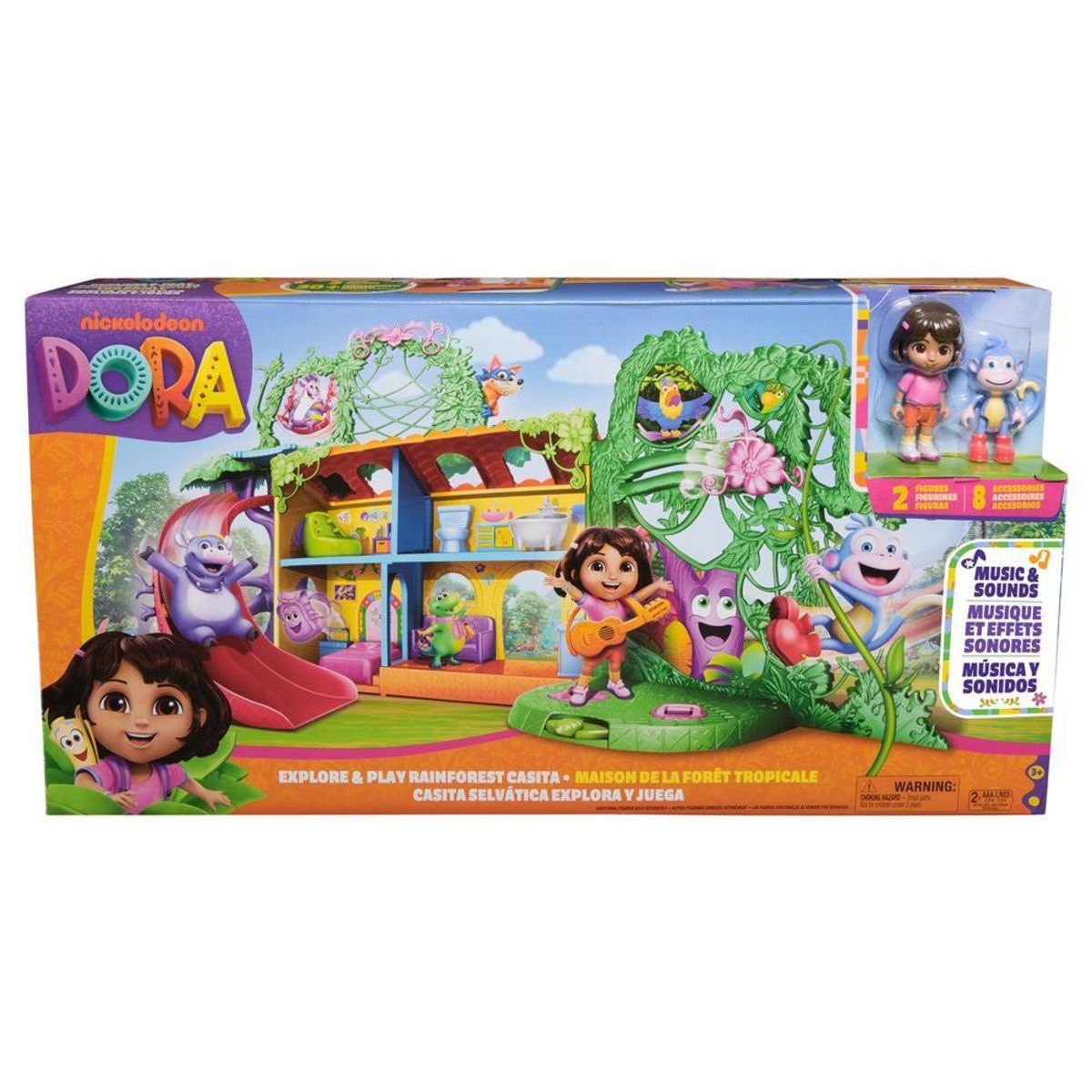 Spin Master Figurine Spin master Dora La maison de la forêt tropicale
