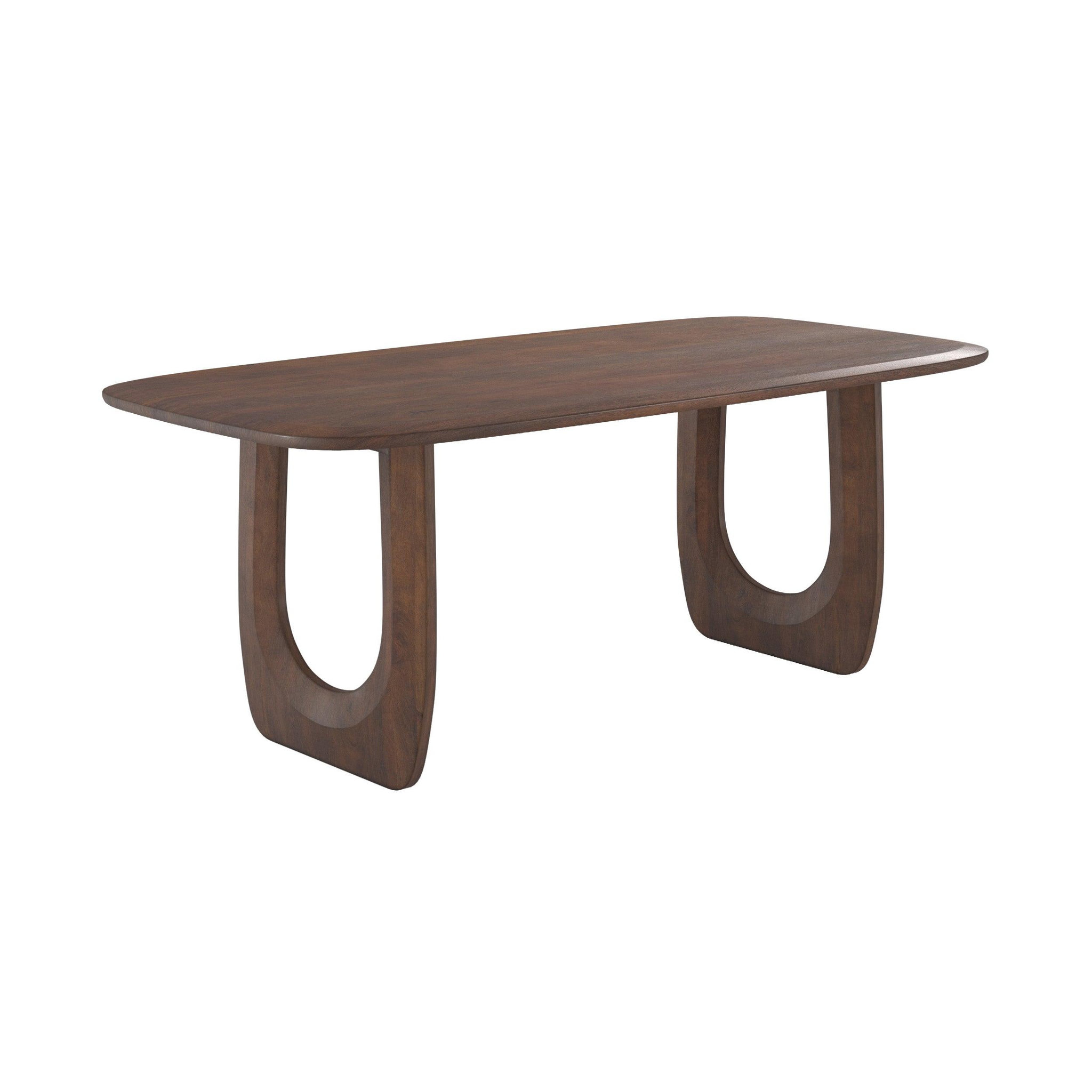 MAISON PAVANE Table rectangulaire en bois de manguier massif 6 places-Maya
