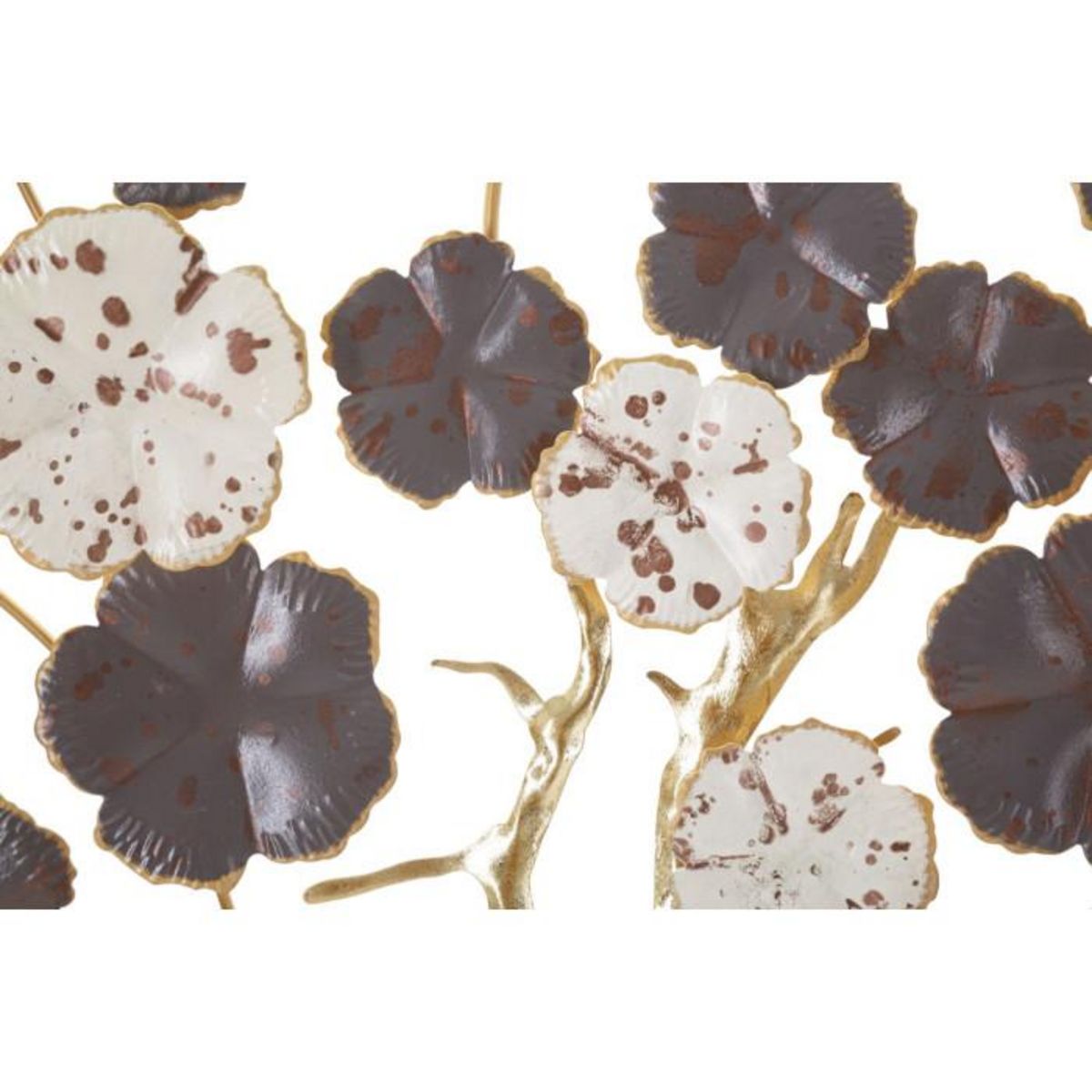 Paris Prix Décoration Murale en Métal  Albero Purpy  80cm Multicolore