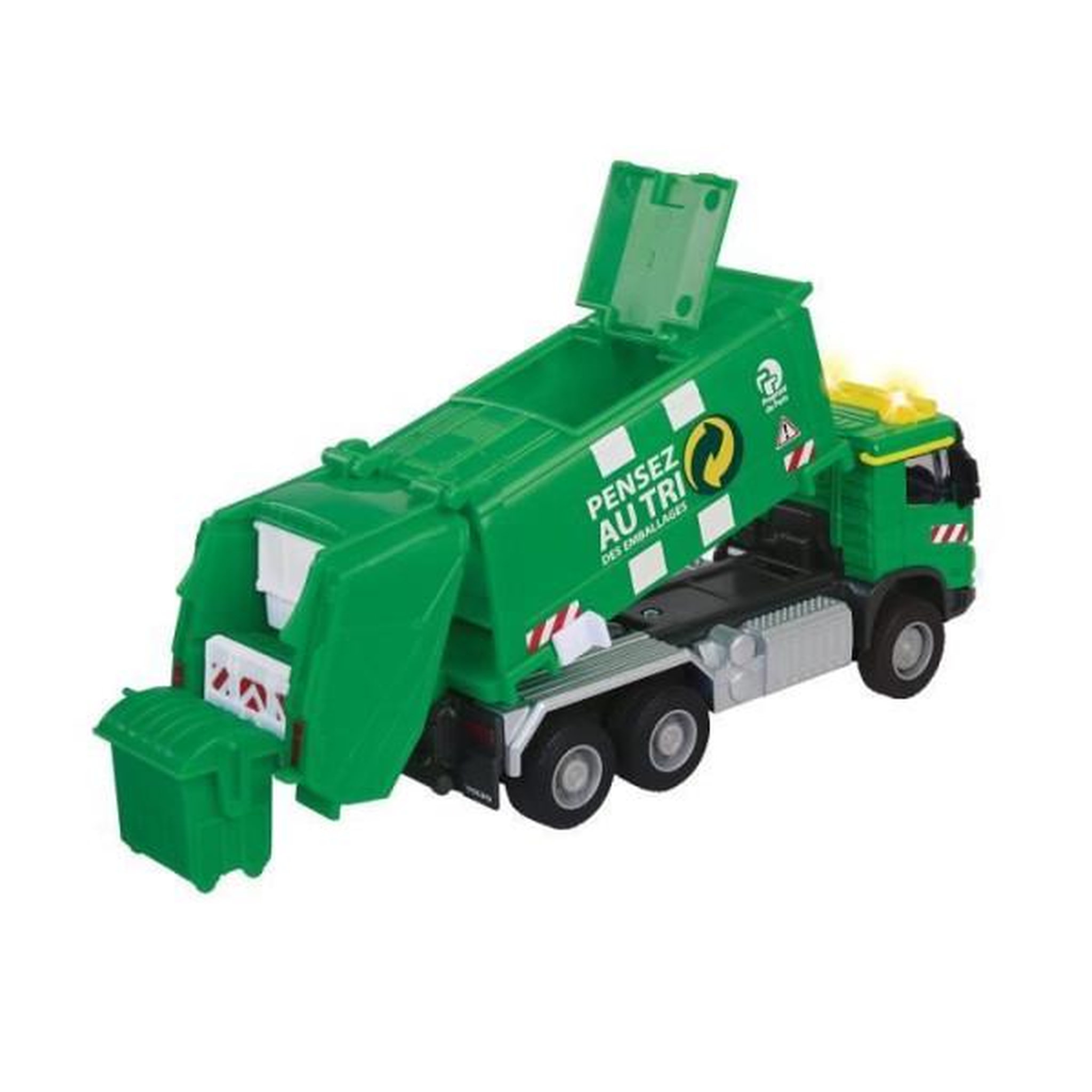 Voir la diapositive 2 : Majorette Véhicule Majorette GS Volvo Camion Poubelle 19 cm