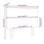 Voir la diapositive 6 : VIDAXL Tete de lit 104x6x82,5 cm Bois massif de pin