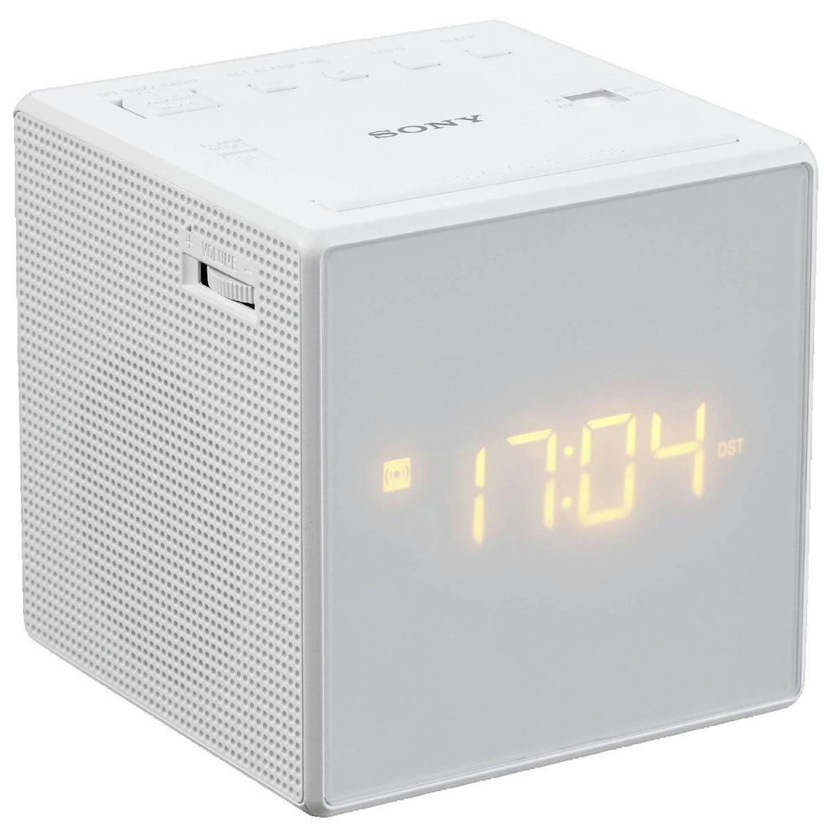 SONY Radio-réveil Sony ICF-C1W blanc