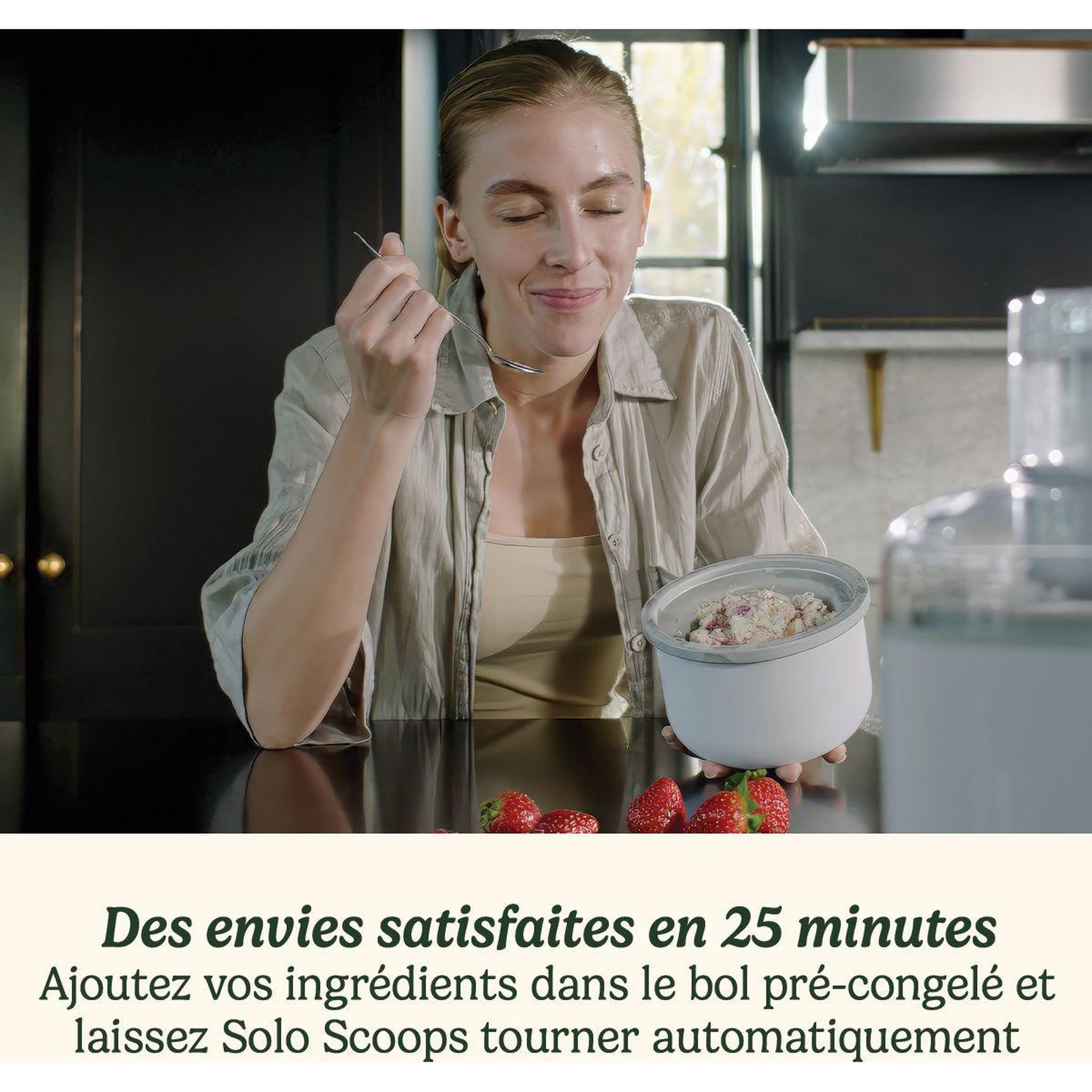 Voir la diapositive 4 : Cuisinart Sorbetière 475ml blanc - icem10e