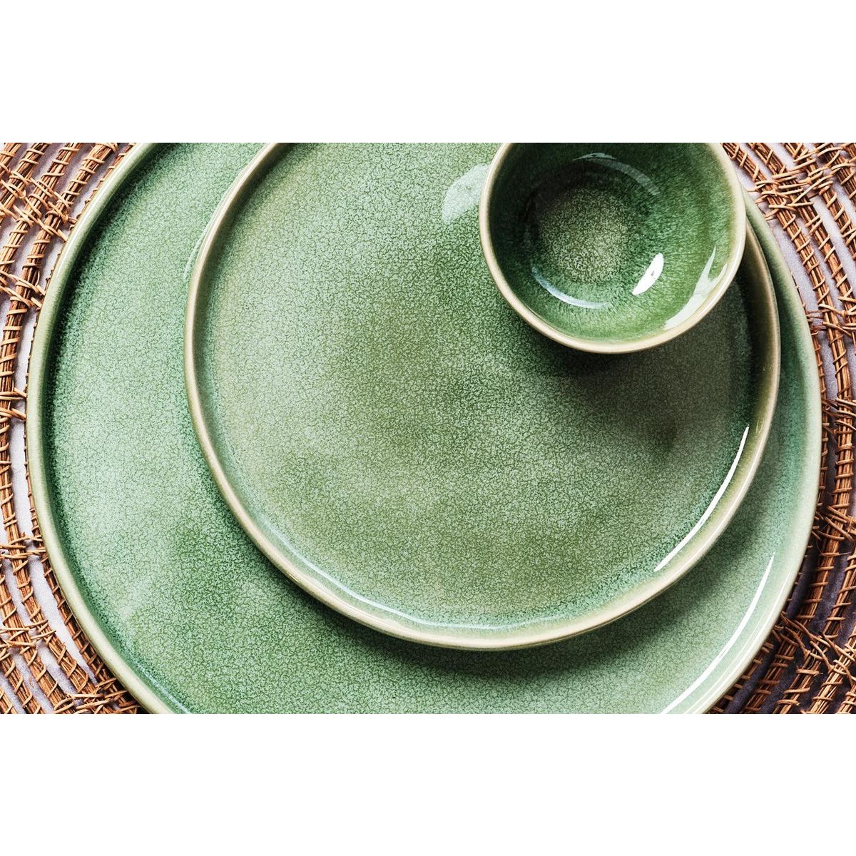 BJORN Service Complet MAGMA - 30 pièces - Menthe