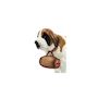 Voir la diapositive 2 : Hansa Hansa peluche Geante St Bernard 4 Pattes 135 cm L