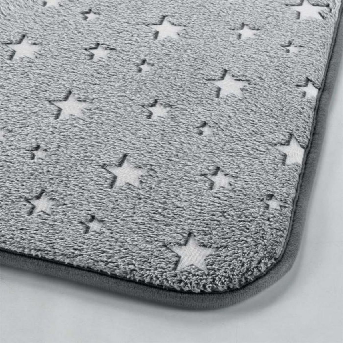 Paris Prix Tapis Enfant  Phosphorescent Fluo  50x80cm Gris