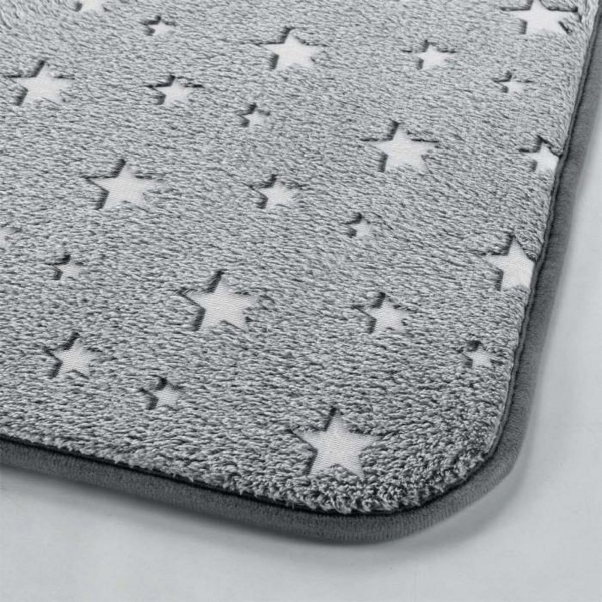 Paris Prix Tapis Enfant  Phosphorescent Fluo  50x80cm Gris