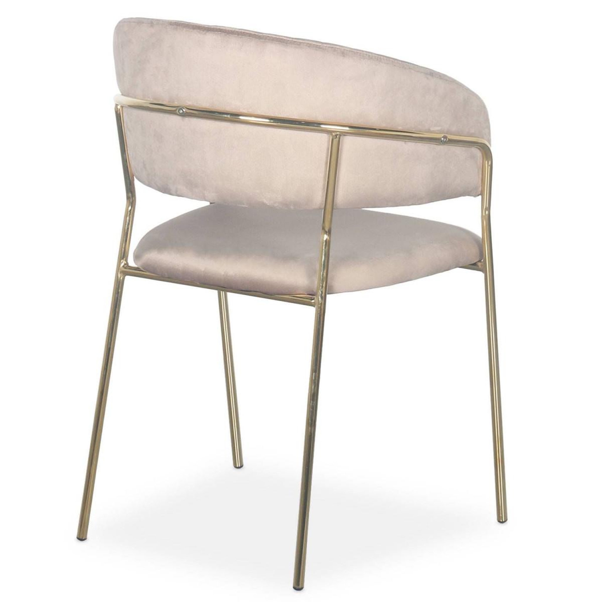 Voir la diapositive 4 : Paris Prix Lot de 8 chaises en velours  batora  79cm taupe