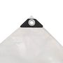 Voir la diapositive 3 : VIDAXL Bache 650 g / m^2 5 x 6 m Blanc