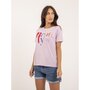 Ritchie t-shirt col rond message figuier