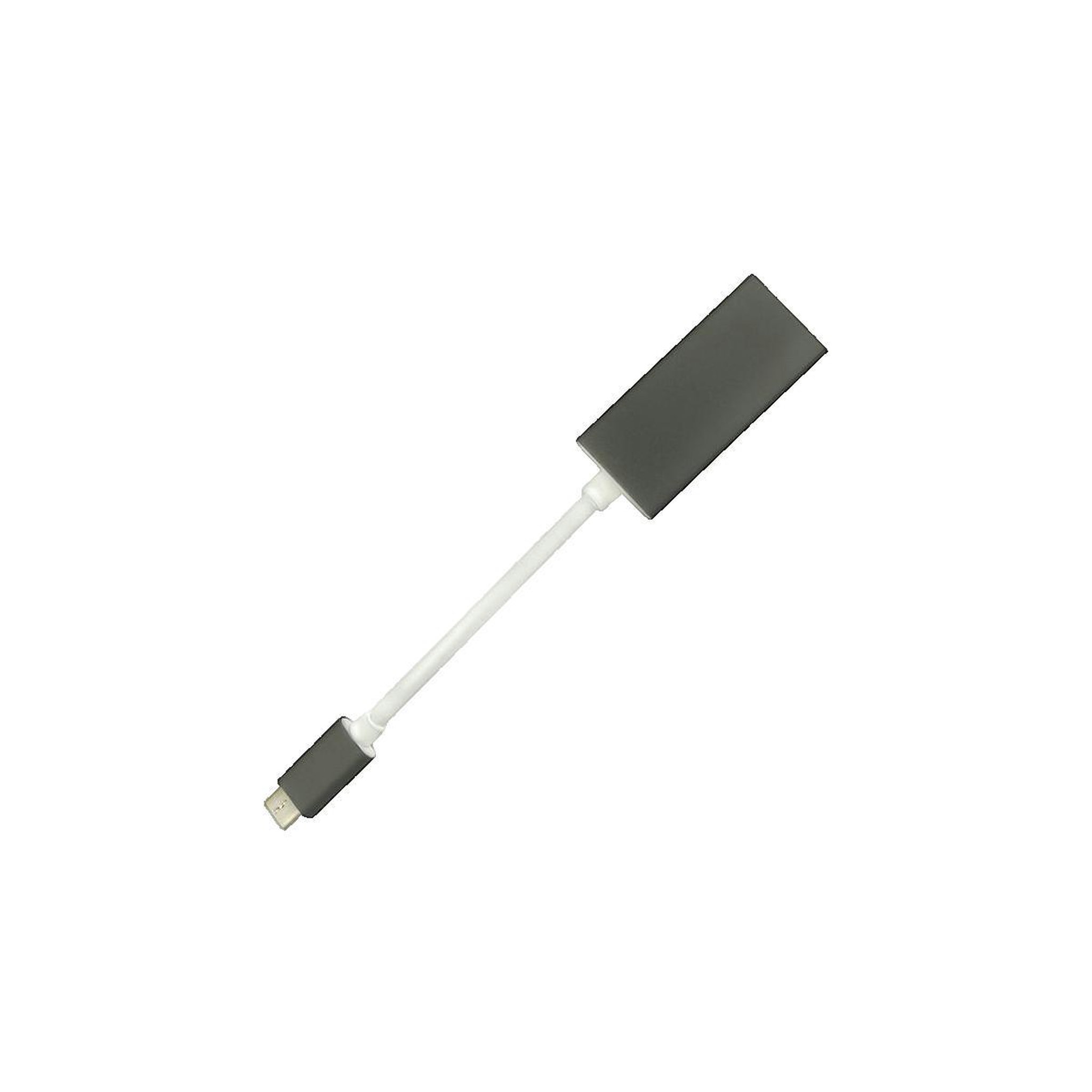 Voir la diapositive 2 : QOLTEC Adaptateur Qoltec USB vers DisplayPort aluminium noir et blanc