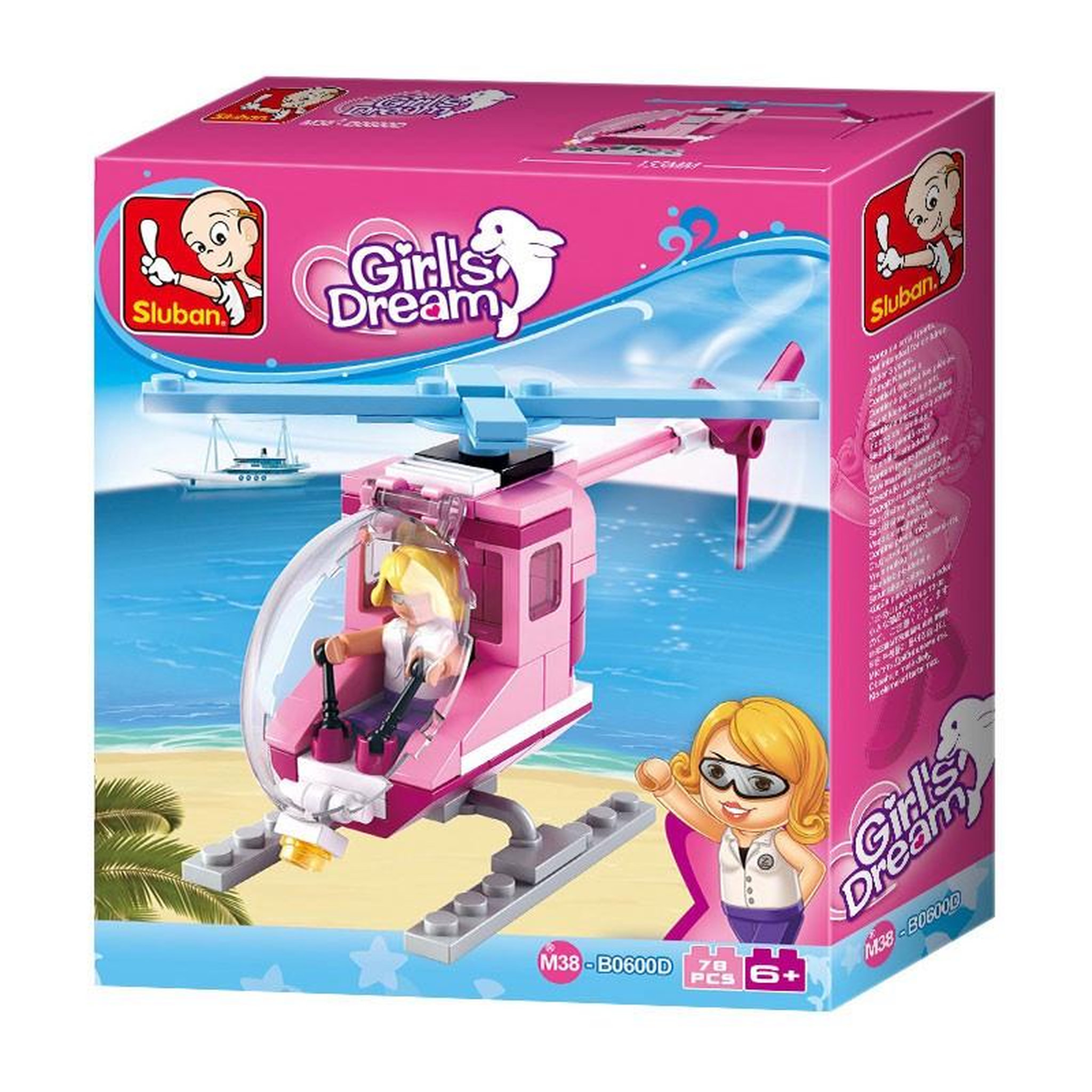Sluban Sluban Girl& 39 s Dream Helicopter