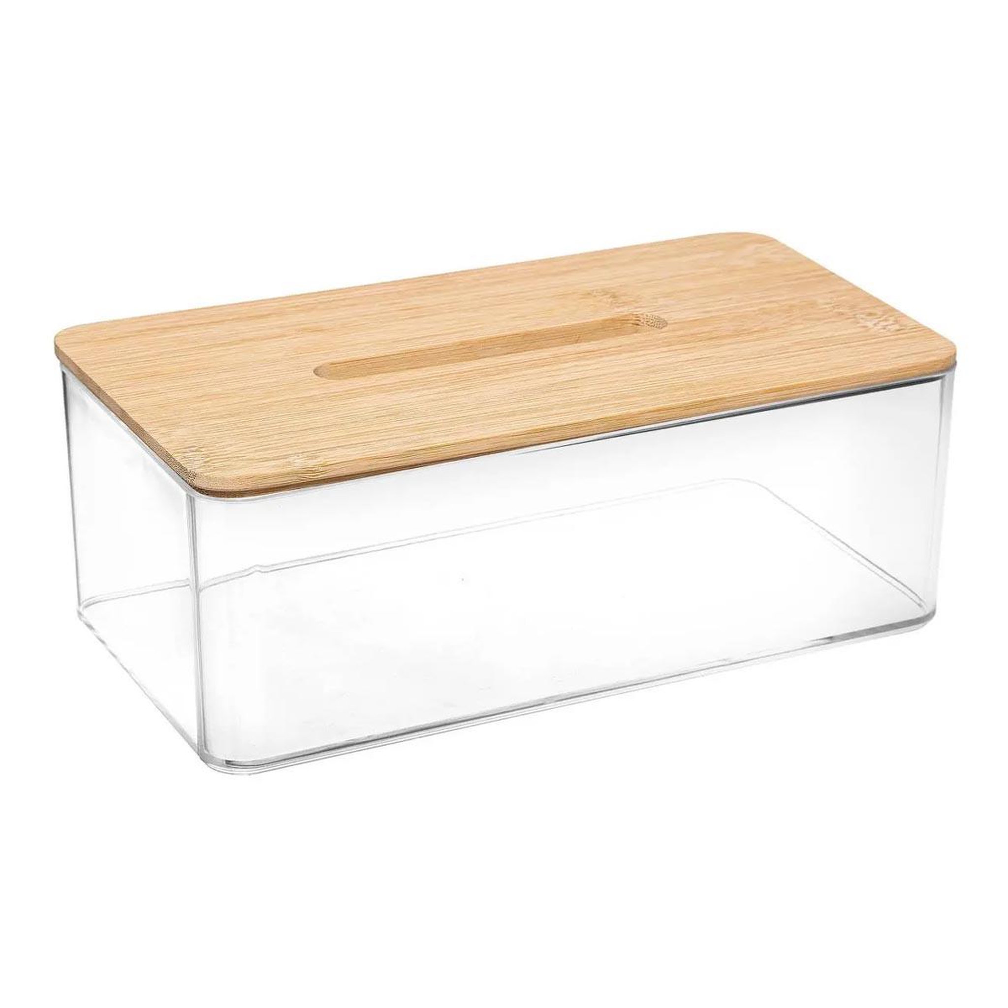 FIVE Boîte à mouchoirs déco  selena  25cm transparent