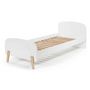 Voir la diapositive 2 : Paris Prix Pack - Lit Enfant, Chevet & Commode  Kiddy  Blanc