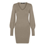 Vero Moda Robe Pull Beige Femme Vero Moda Holly. Coloris disponibles : Beige