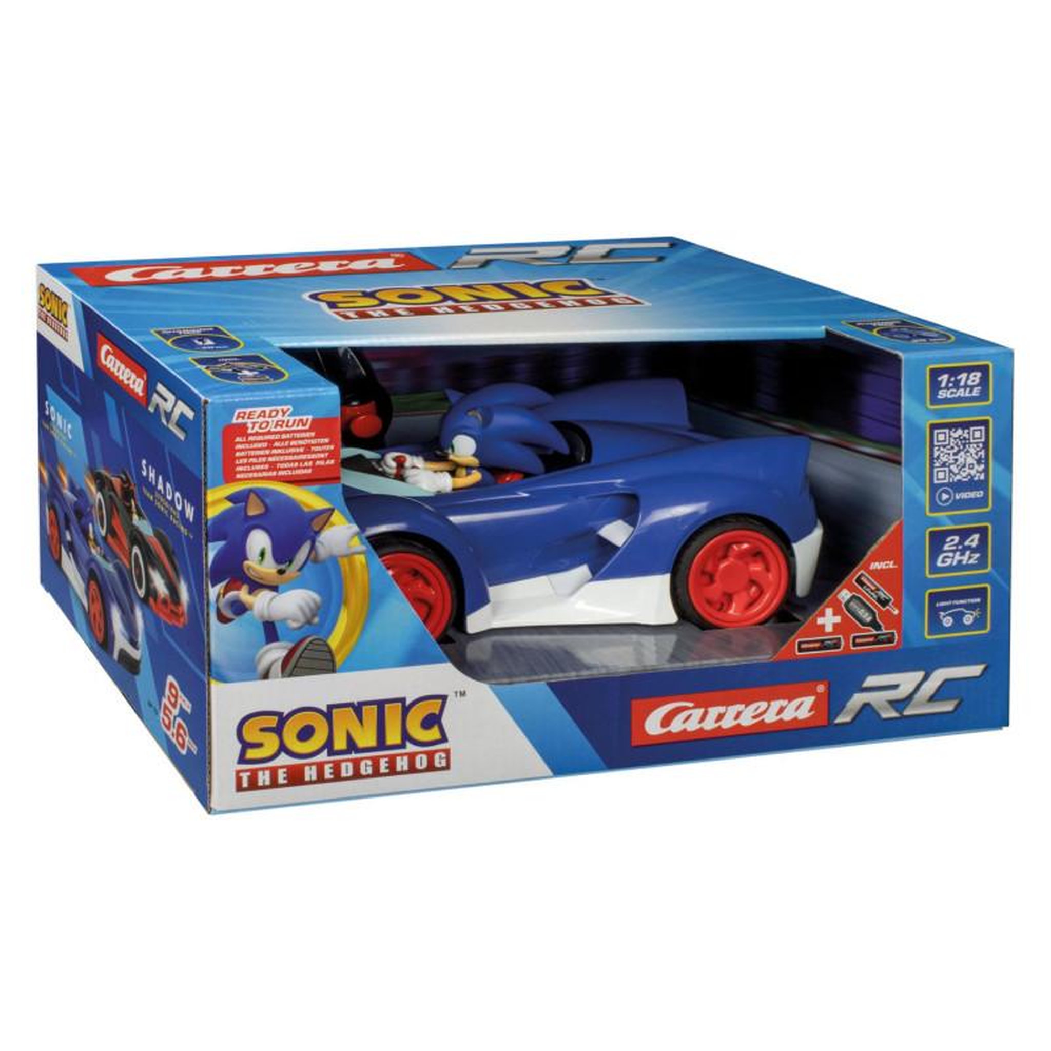 Voir la diapositive 2 : Carrera Carrera RC - Sonic Racer 370201061