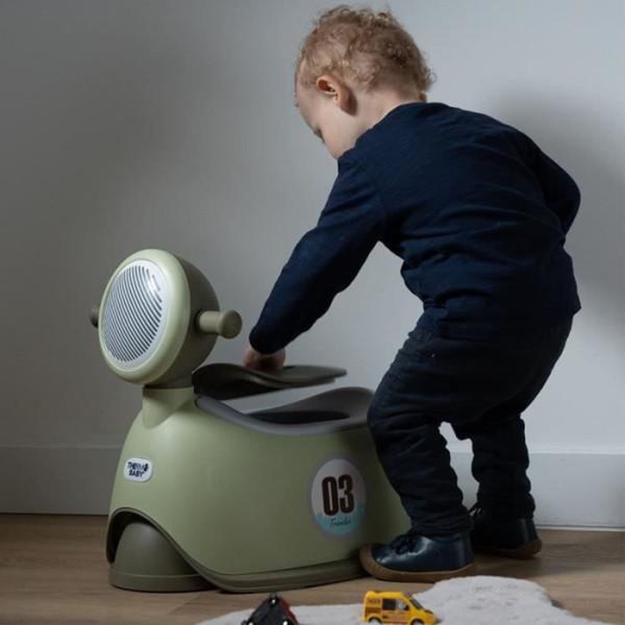 Voir la diapositive 2 : THERMOBABY Pot ludique - THERMOBABY - Scooter - Cuvette amovible