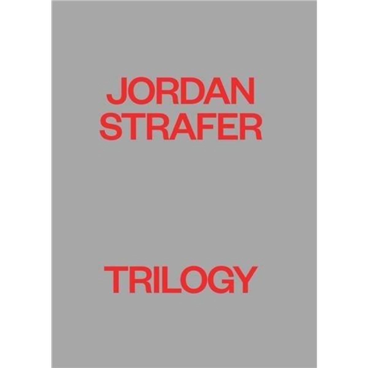 TRILOGY. EDITION EN ANGLAIS, Strafer Jordan