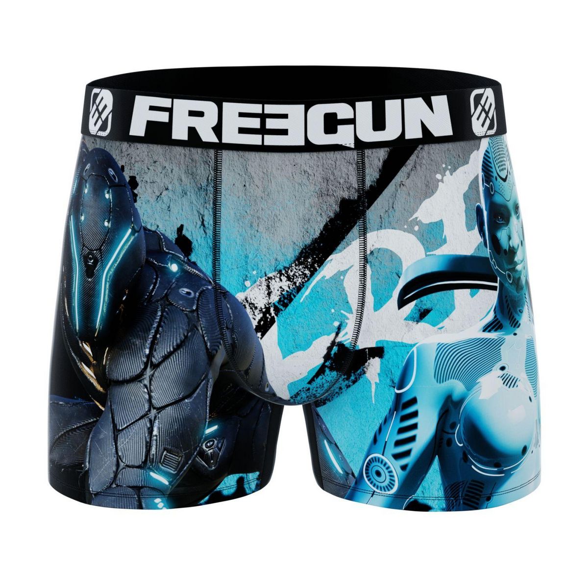 FREEGUN Lot de 3 boxers homme Hero Like