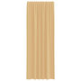 Voir la diapositive 4 : VIDAXL Rideaux en voile avec boucles 2 pcs sable 140x260 cm
