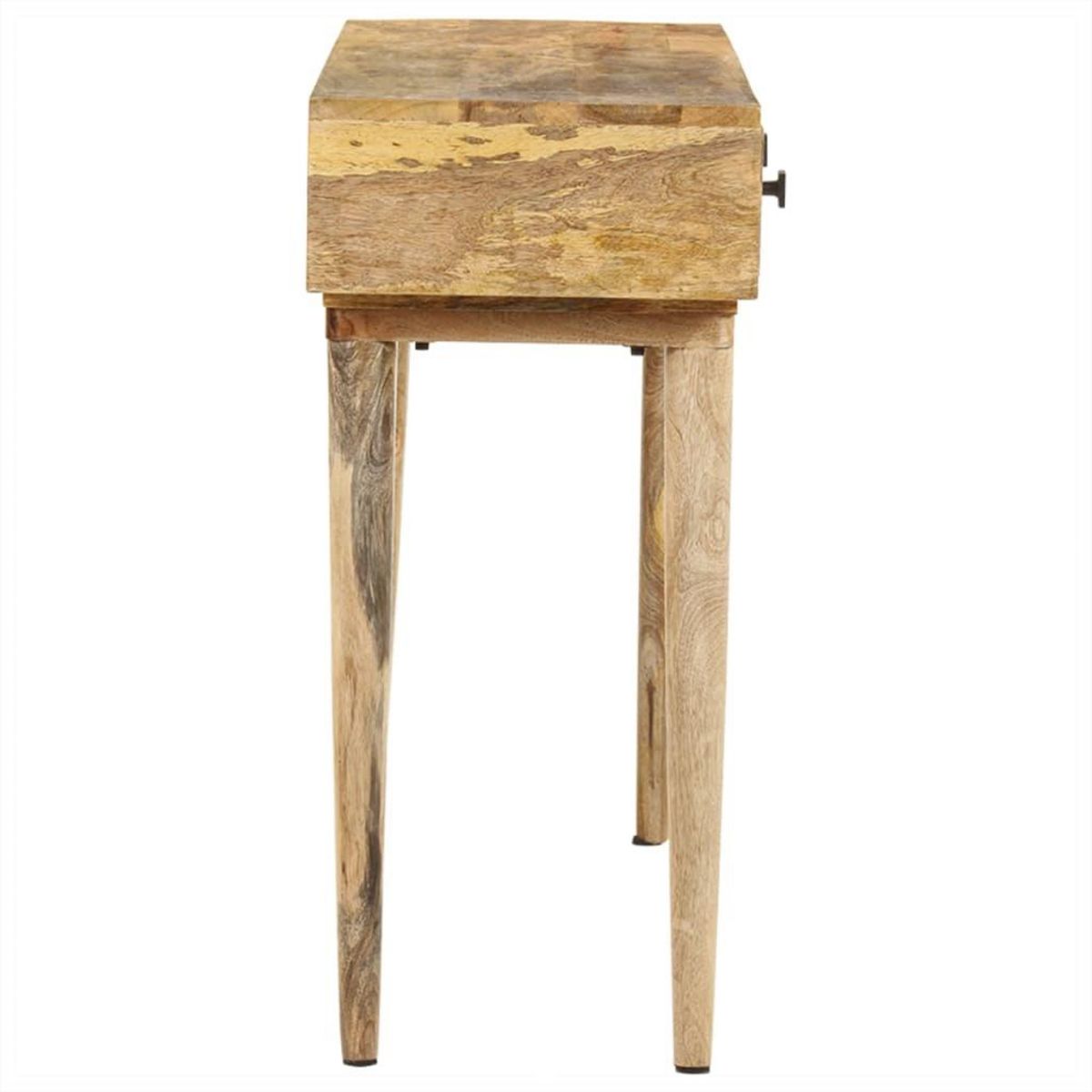 VIDAXL Table console 115x35x76 cm Bois de manguier massif