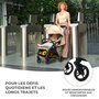 Voir la diapositive 5 : KINDERKRAFT Poussette apino pratique et confortable