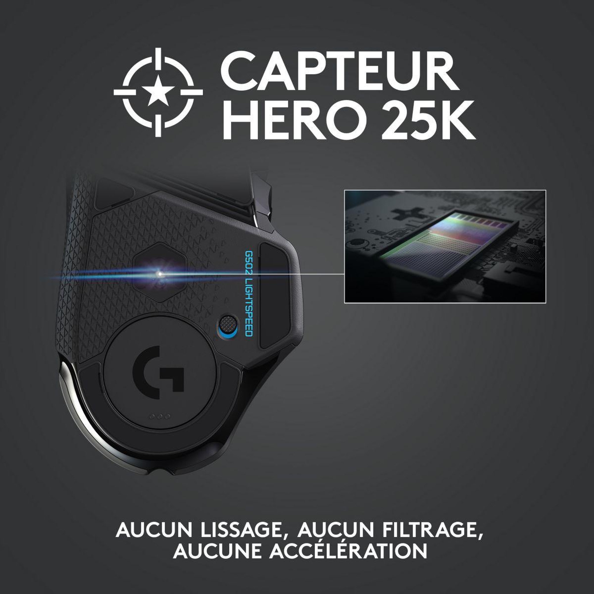 Voir la diapositive 3 : Logitech Souris Gamer Sans Fil G502 Lightspeed