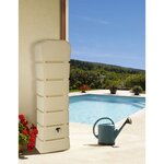 Belli Récupérateur d'eau mural Beige - 300L - LATITUDE
