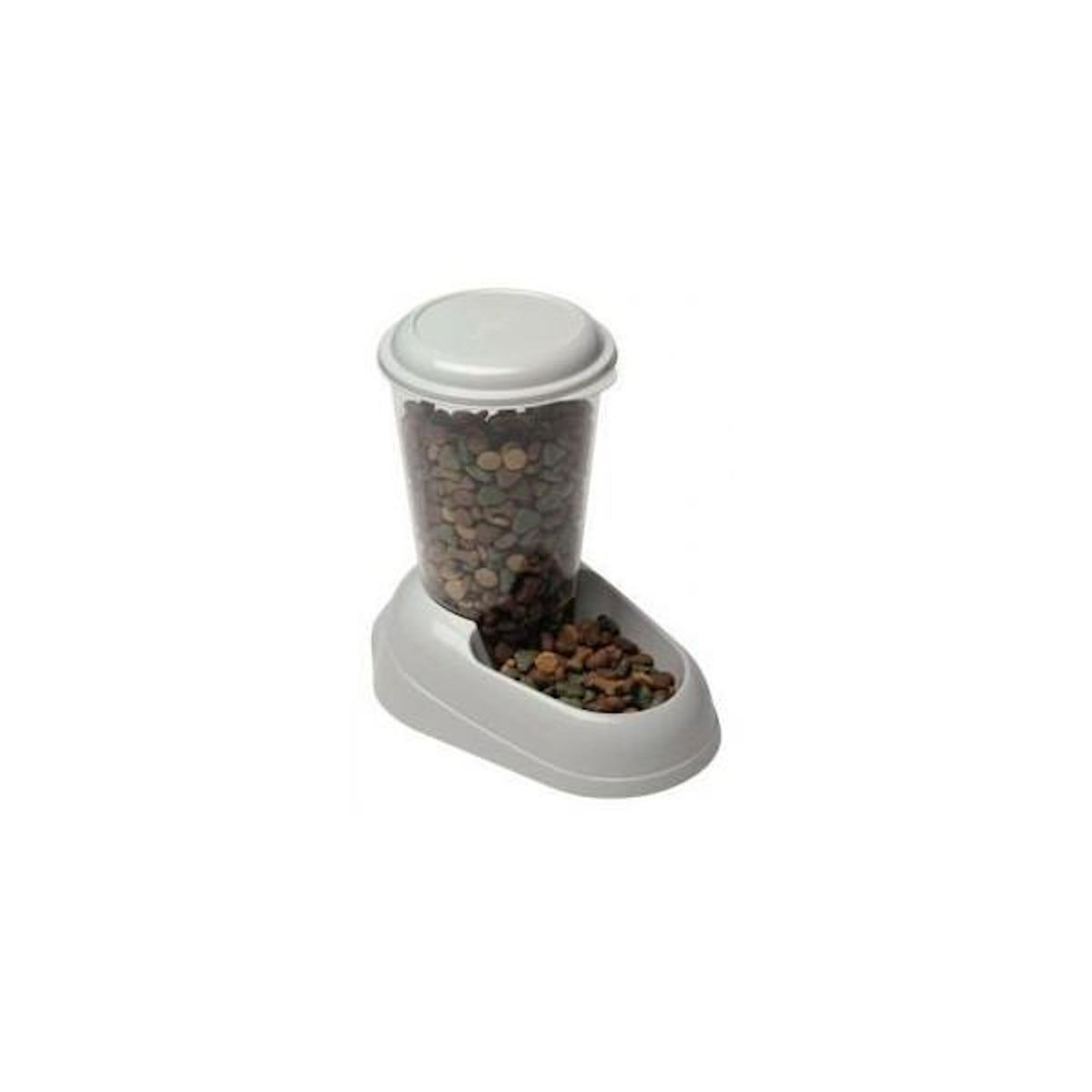Ferplast Distributeur de croquettes - FERPLAST - ZENITH - Plastique atoxique - 3L - Couvercle hermétique