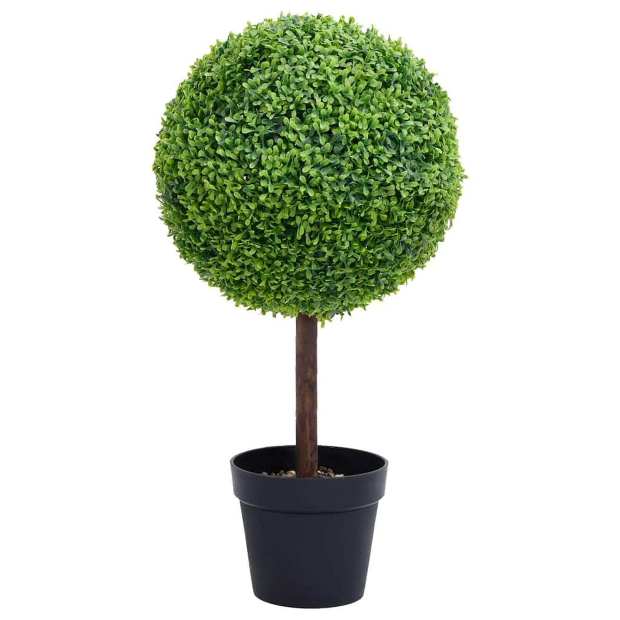 Voir la diapositive 1 : VIDAXL Plante de buis artificiel avec pot Forme de boule Vert 50 cm