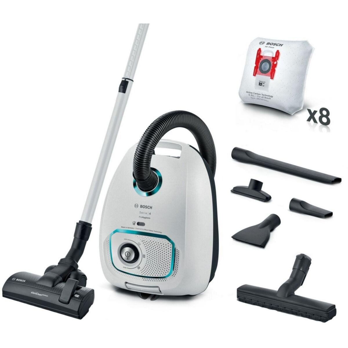 BOSCH Aspirateur avec sac BGL41HYG3H