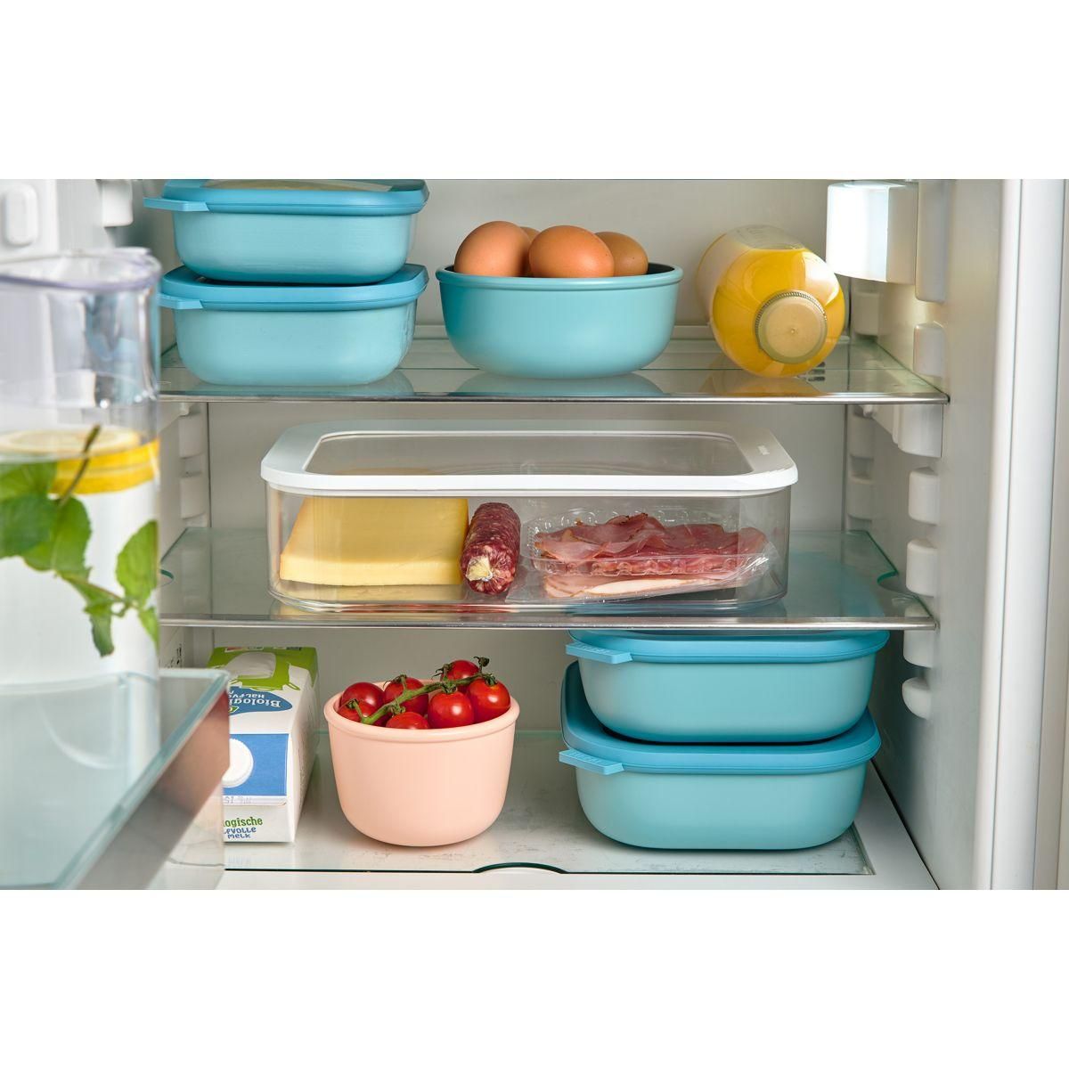 MEPAL Boîte hermétique multifonction cirqula rectangulaire 1L