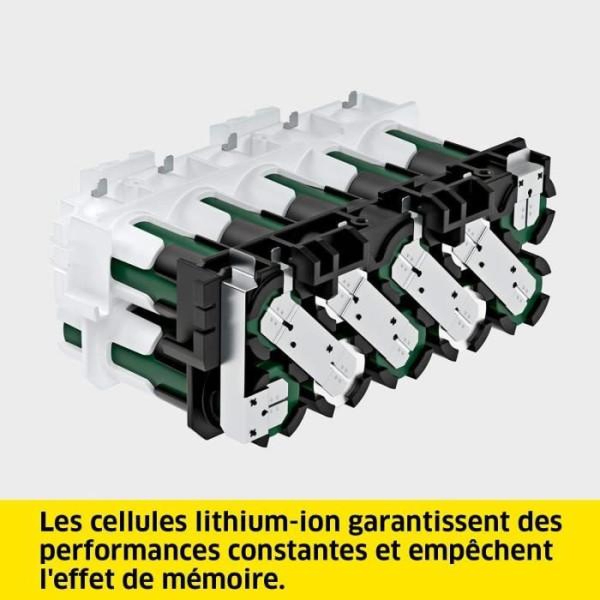 Voir la diapositive 4 : KÃ¤rcher Batterie KARCHER POWER 36V / 2.5 Ah avec écran LCD et chargeur rapide