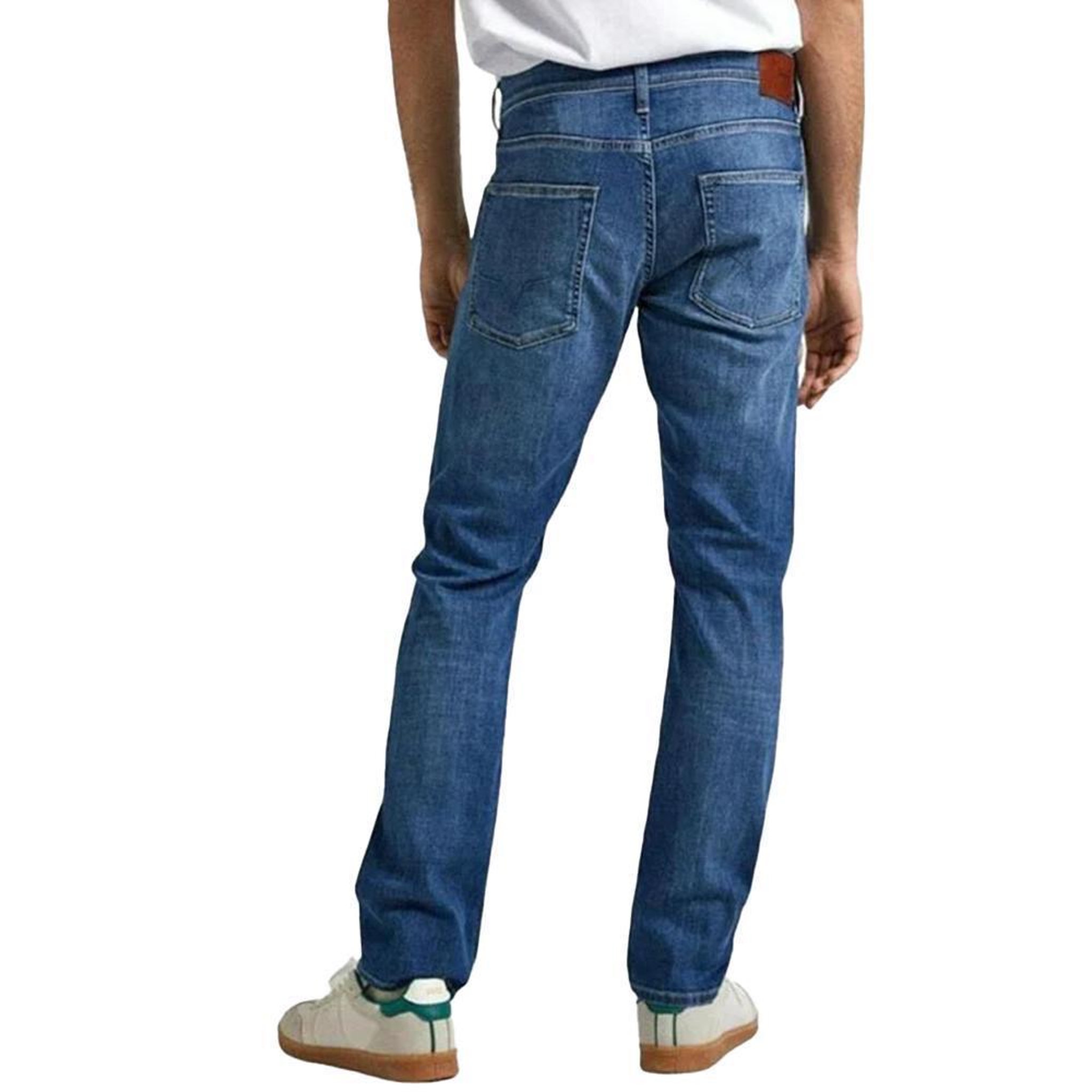 Voir la diapositive 2 : Pepe Jeans Jean Droit Bleu Homme Pepe Jeans Straight Jeans