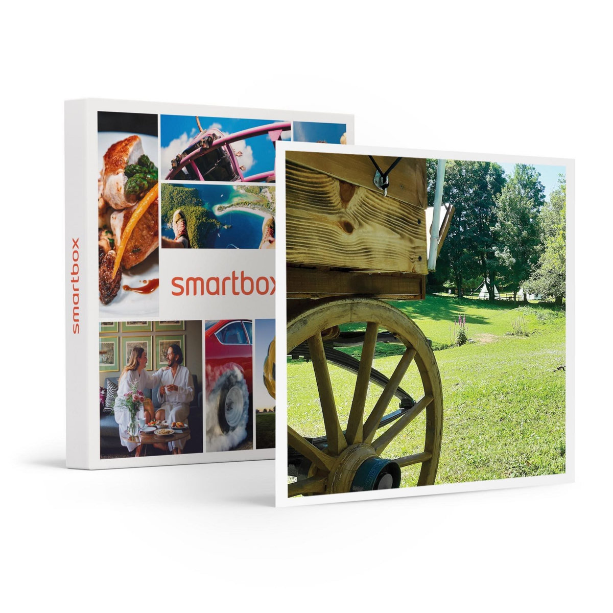 Smartbox 2 jours insolites en chariot western près de Quimperlé - Coffret Cadeau Séjour