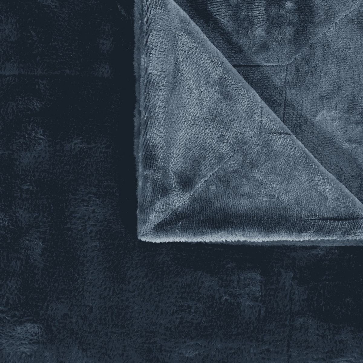 ACTUEL Plaid effet fausse fourrure 